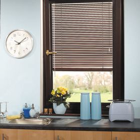 brown perfect fit blind