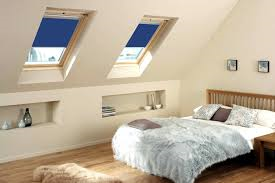 blue skylight blind